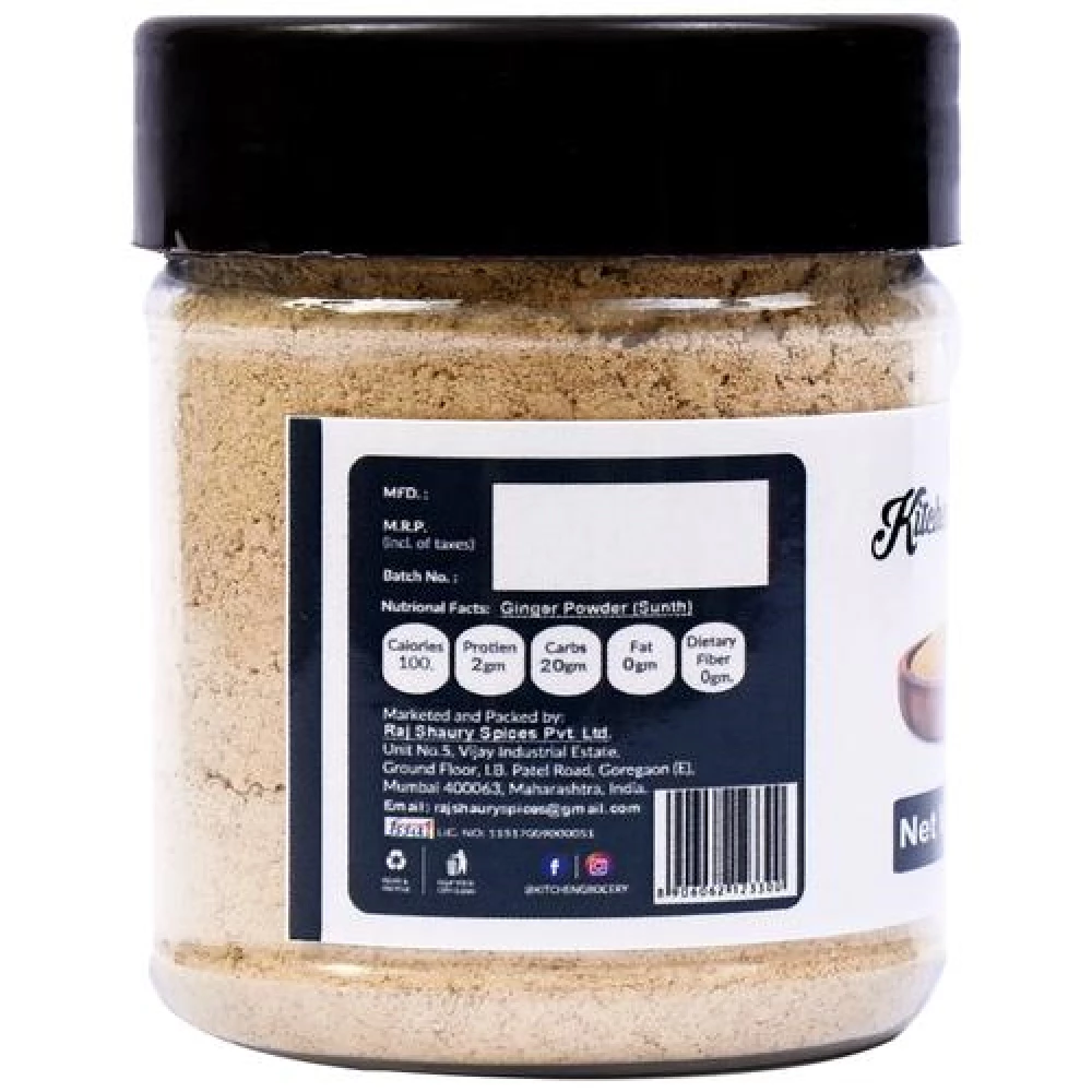 Kitchen Grocery Ginger Powder - Rich Aroma & Sharp Flavour, 40 g-2.webp